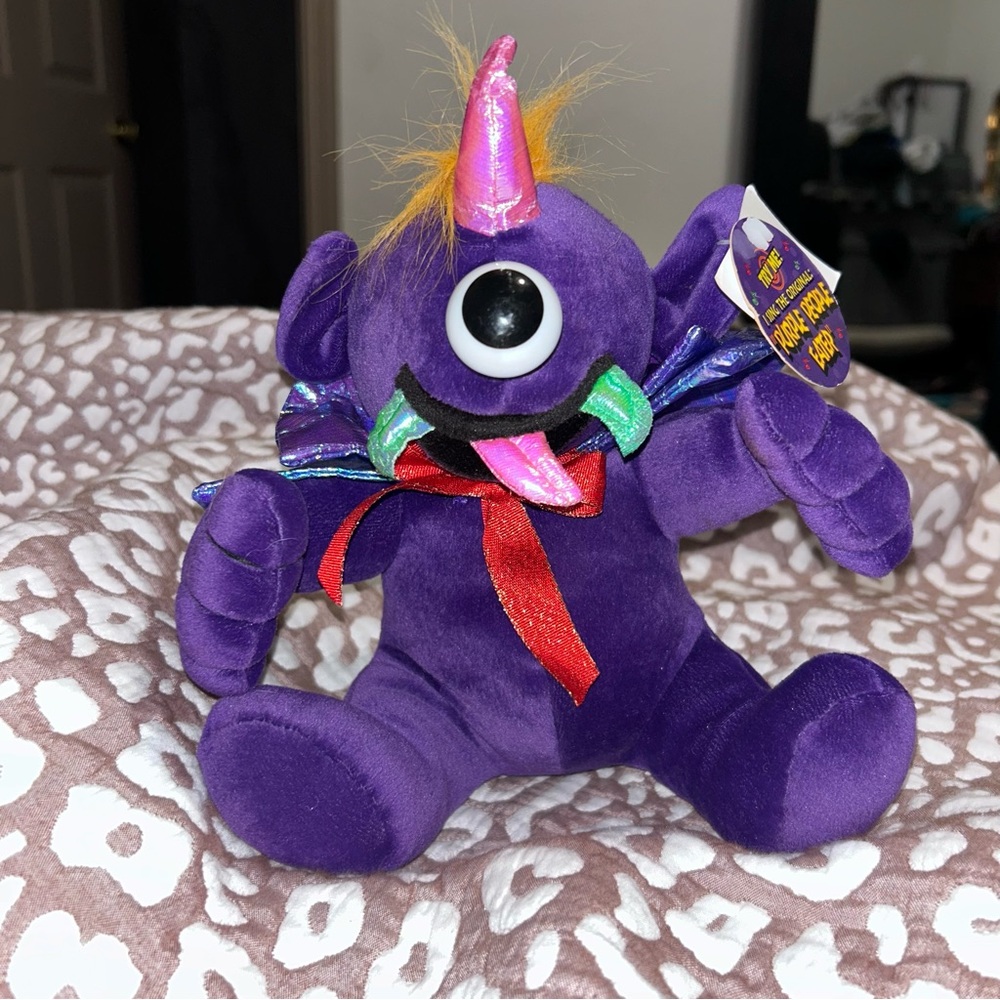 Vintage Halloween MTY Purple People Eater